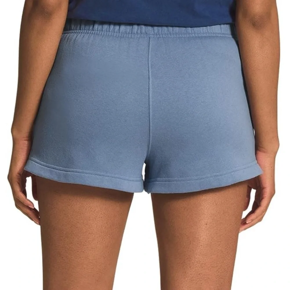 NWT The North Face Half Dome Fleece Pull On Shorts in Folk Blue
